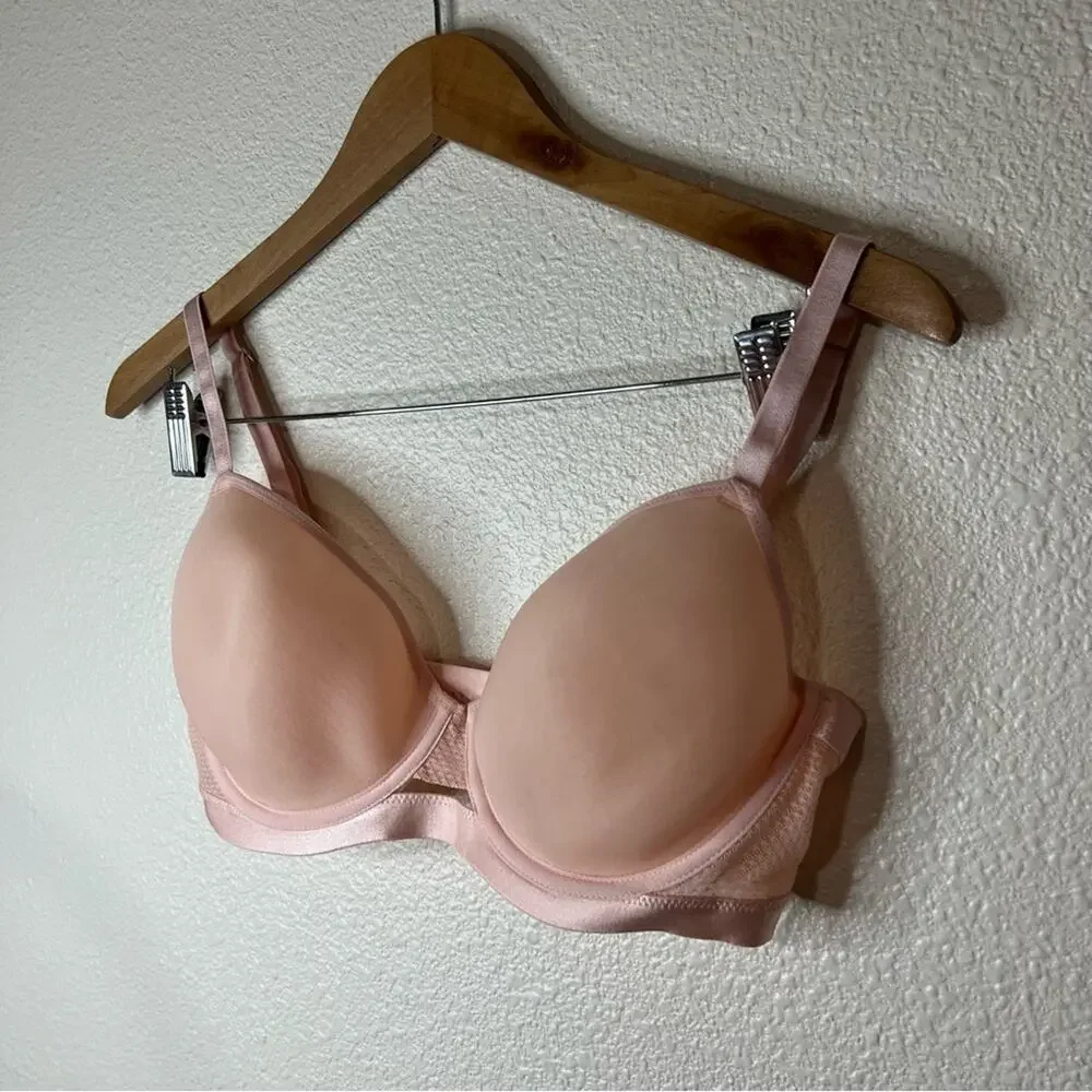Tell Tale | Soma light pink mesh the innovator demi bra 34DD_3